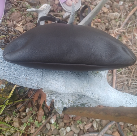 COACH VINTAGE HOBO LEATHER CHELSEA BROWN  CROSSBODY BAG  NEW - Picture 15 of 16